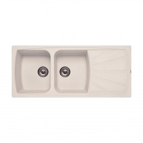 Lavello cucina fragranite 116x50 reversibile doppia vasca - Avena